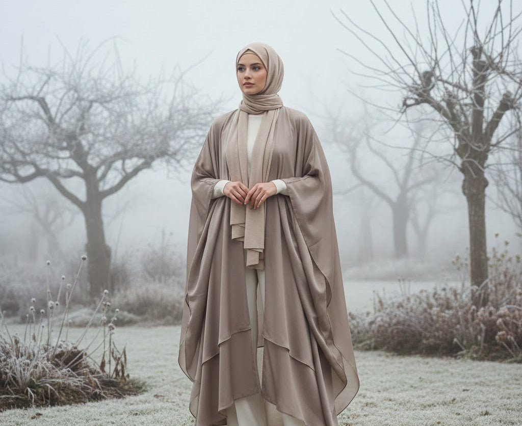 Butterfly Abayas: The Perfect Winter Abaya Trend in the UK - Abaya Elegance