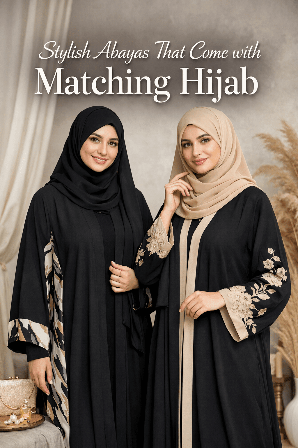 Stylish Abayas That Come with Matching Hijab - Abaya Elegance