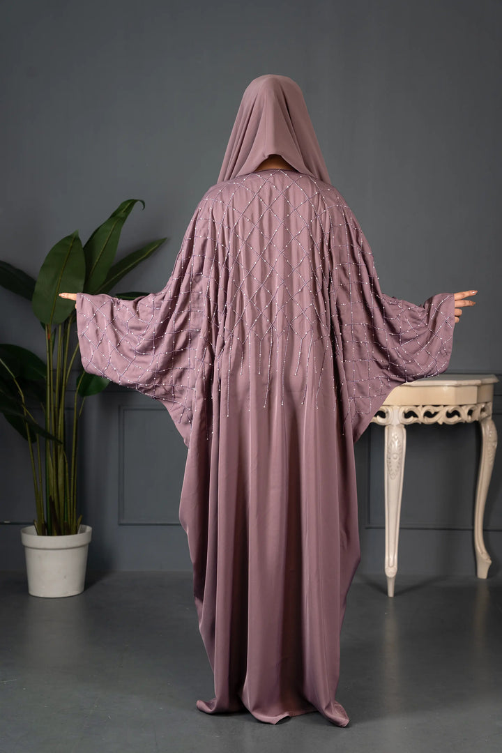Elegant Handwork Abaya with Artisan Detailing Abaya Elegance