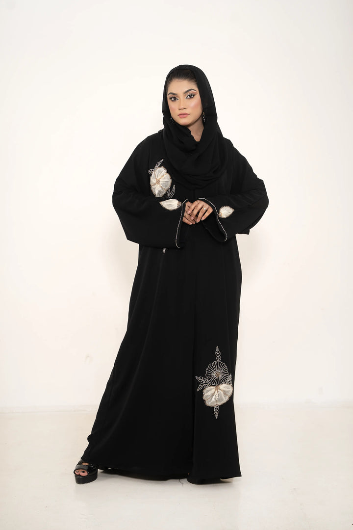 Elegant Handcrafted Black Abaya for Stylish Modest Women Abaya Elegance