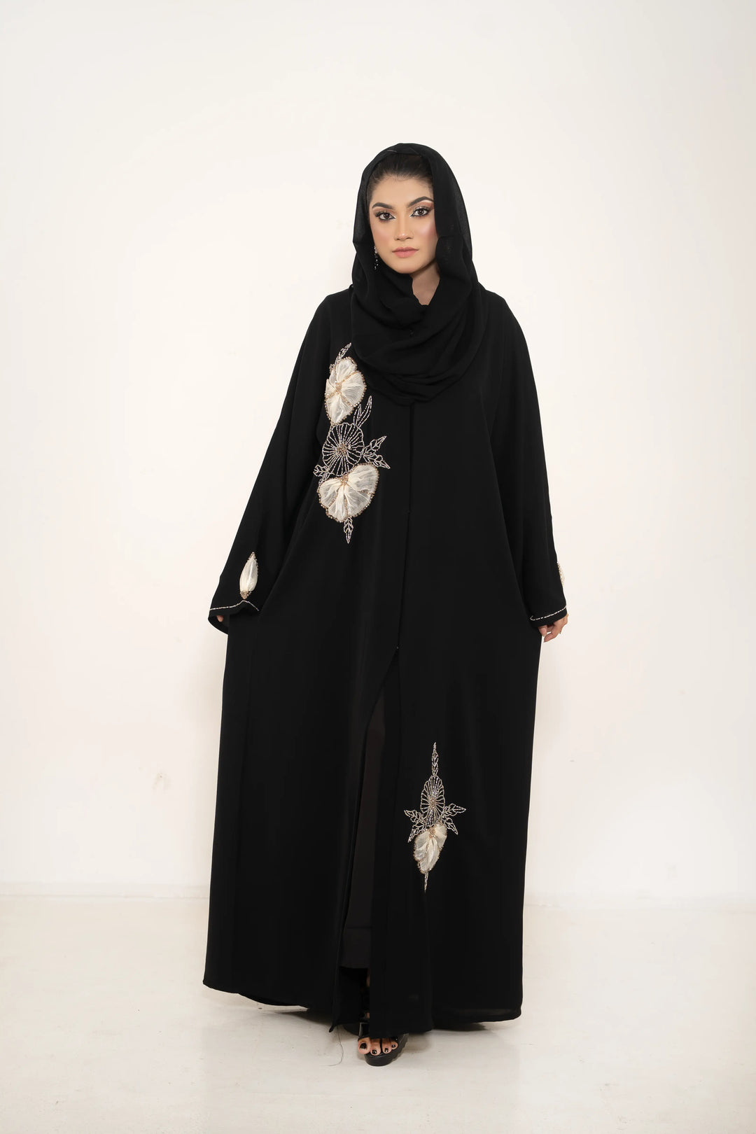 Elegant Handcrafted Black Abaya for Stylish Modest Women Abaya Elegance