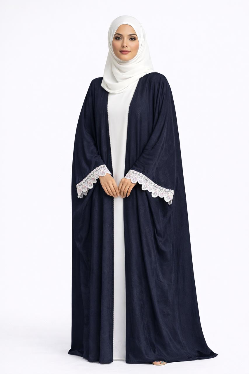 Designer Floral Kaftan Abaya for Special Occasions - Abaya Elegance