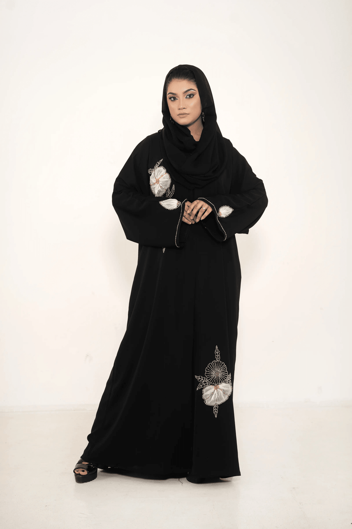 Elegant Handcrafted Black Abaya for Stylish Modest Women - Abaya Elegance