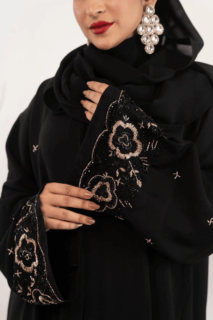 Luxury Dubai Handicraft Abaya for Women – Elegant Modest Wear - Abaya Elegance