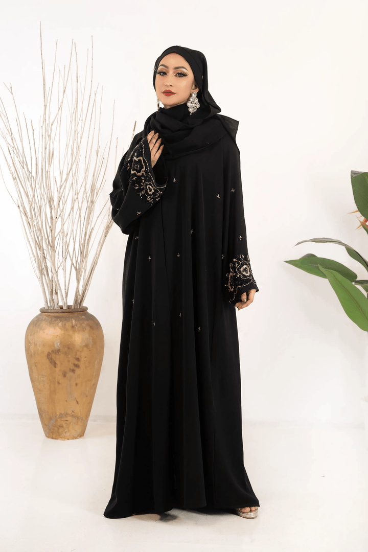 Luxury Dubai Handicraft Abaya for Women – Elegant Modest Wear - Abaya Elegance