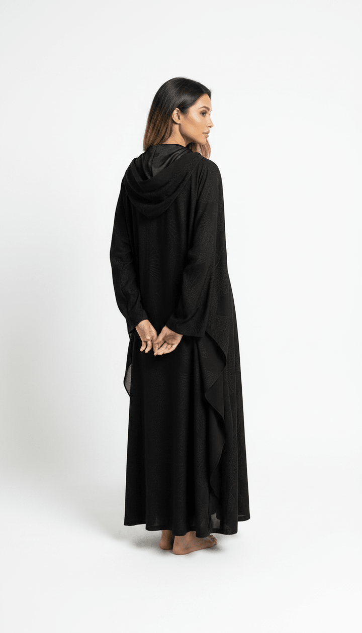 Midnight Drape Abaya - Abaya Elegance