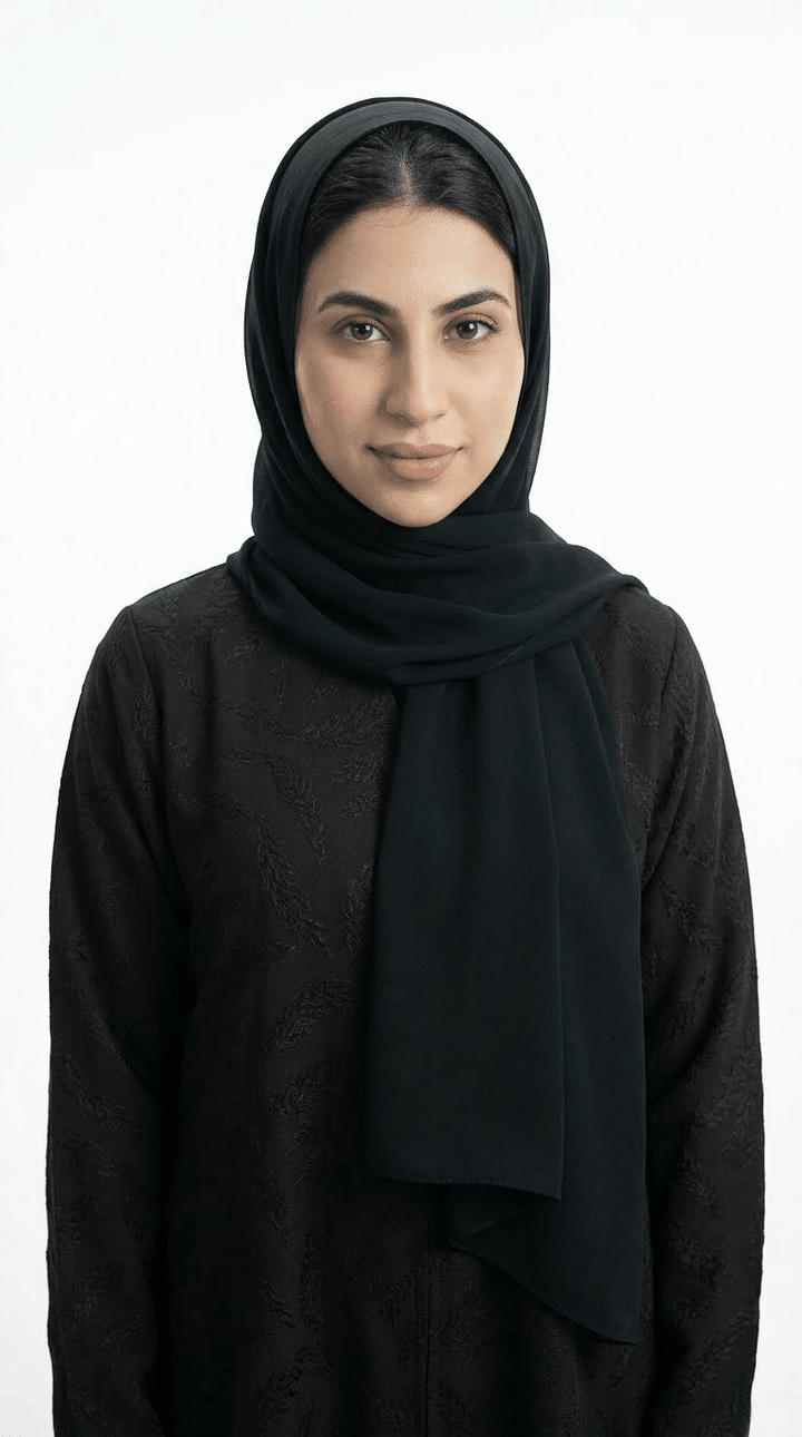 Midnight Drape Abaya - Abaya Elegance