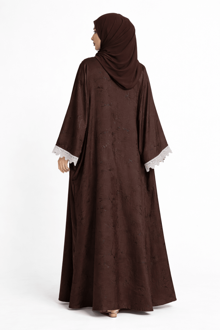 Mocha Grace Signature Abaya - Abaya Elegance
