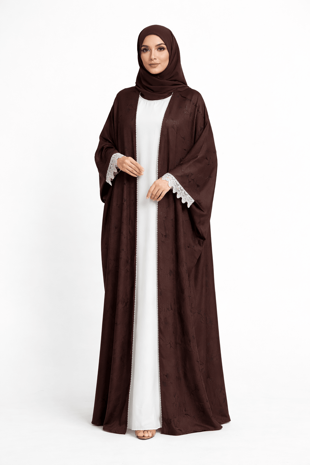Mocha Grace Signature Abaya - Abaya Elegance