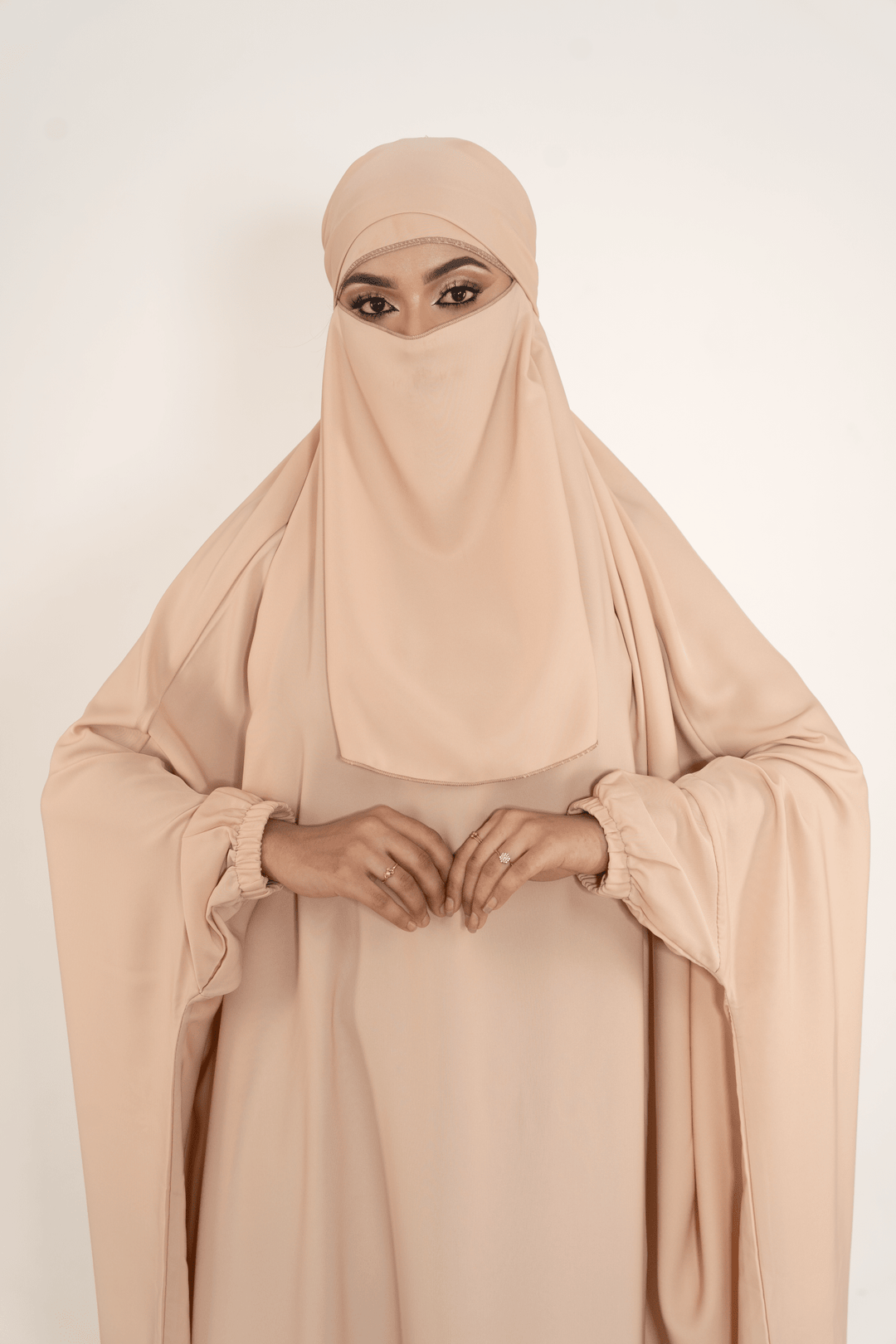 One Piece Jilbab Set with Niqab For Muslim women - Abaya Elegance