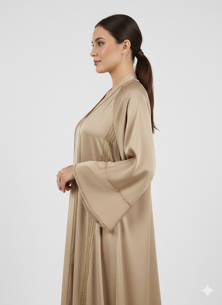 Umbrella Anti craft Front open Abaya for Women - Abaya Elegance